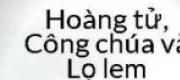 Công Chúa Và Lọ Lem