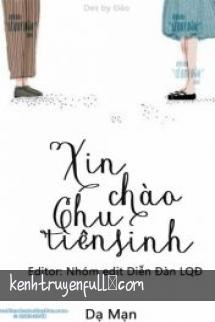 Xin Chào Thiếu Tướng Đại Nhân